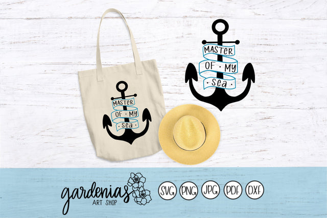 Master of my Sea SVG Gardenias Art Shop 
