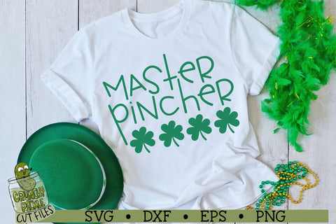 Master Pincher - St. Patrick's Day SVG File SVG Crunchy Pickle 