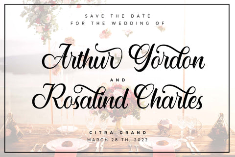 Masterpiece Font love script 