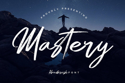 Mastery Hand Brush Font Creatype Studio 
