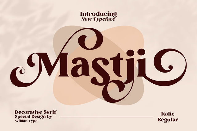 Mastji Font Wildan Type 