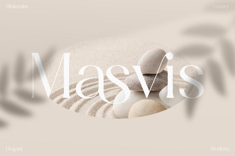 Masvis Typeface Font Storytype Studio 