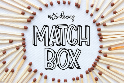 Match Box Font Kitaleigh 