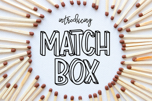 Match Box Font Kitaleigh 