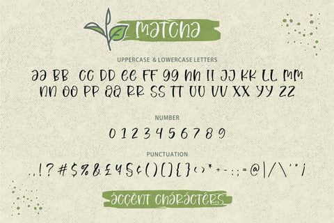 Matcha Font Aestherica Studio 