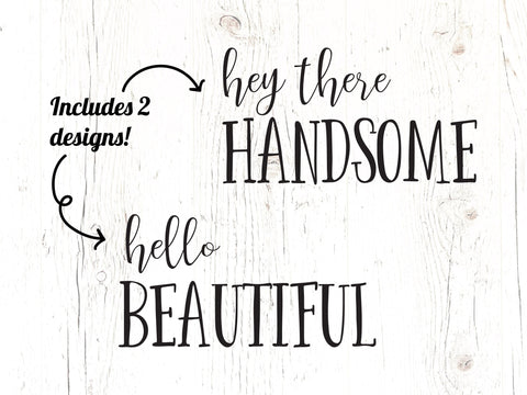 Matching Couples Pillow SVG SVG Caffeinated SVGs 