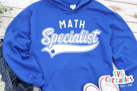 Math Specialist svg - Teacher Cut File - Occupation - Swoosh - svg - dxf - eps - png - Cut File - Silhouette - Cricut - Digital File SVG Svg Cuttables 