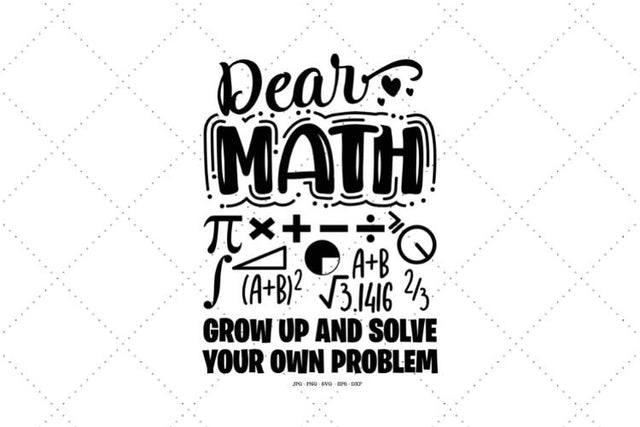 Math Teacher Gift, Math Gift, Nerdy Gifts SVG SVG Digital Designer 