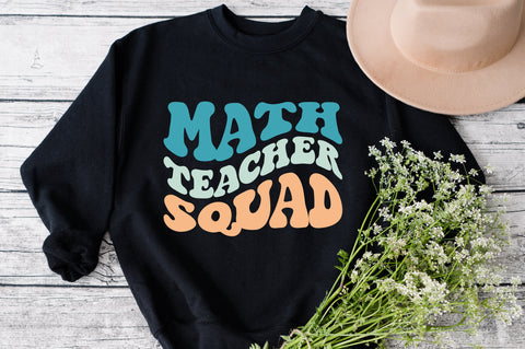 Math Teacher Squad Svg, Teacher Life Svg, Teacher Shirt Svg, Teacher Svg, Math Teacher svg, Back to School, Teacher Gift svg,Dxf Png Eps Jpg SVG Fauz 