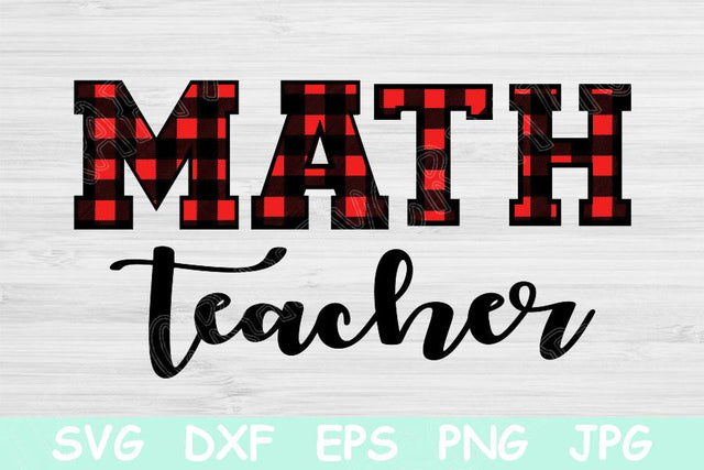 Math Teacher Svg Files for Cricut, Teacher Appreciation Svg, Back To School Svg, Teacher Mug Svg Design, Math Teacher Shirt Cut File SVG TiffsCraftyCreations 