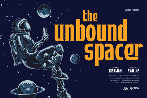 Mather Laord | Display Hero Font Font twinletter 