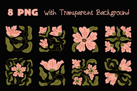 Matisse Wavy Flowers Sublimation Rin Green 