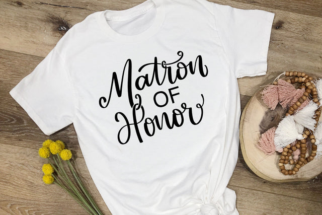 Matron Of Honor SVG SVG dapiyupi store 