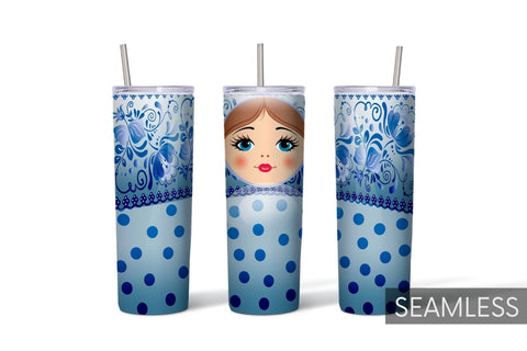 Matryoshka Tumbler Sublimation Sublimation SvgOcean 