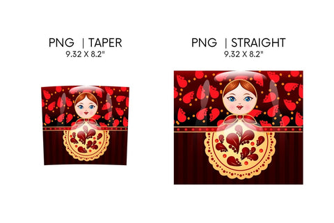 Matryoshka Tumbler Sublimation Sublimation SvgOcean 