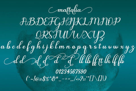 Mattalia Font gatype 