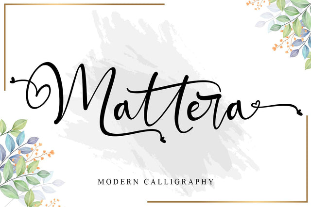 Mattera Font Letterara 