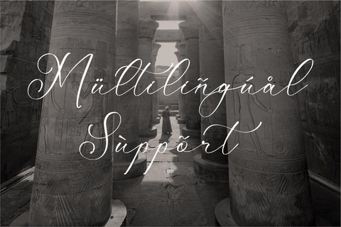 Mattrile Vintales - Beauty Calligraphy Font Font Storytype Studio 