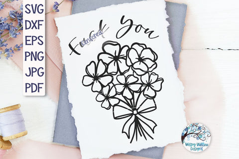 Mature - F*ck You Flowers SVG SVG Wispy Willow Designs 