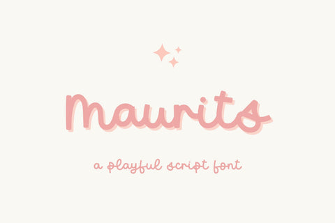 Maurits Font Cotton White Studio 
