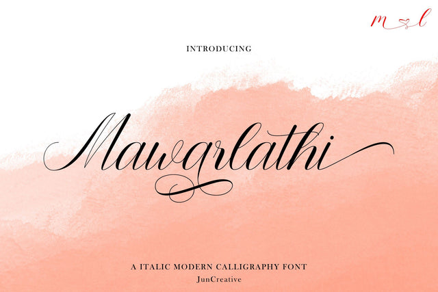 Mawarlathi Font Jun Creative 