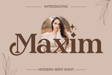 Maxim Font Font Fox7 By Rattana 