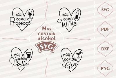 May contain alcohol - SVG bundle SVG Digital Mojito 