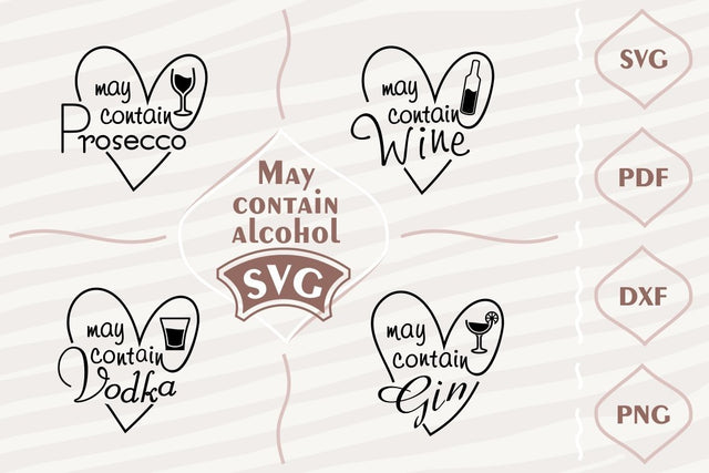May contain alcohol - SVG bundle SVG Digital Mojito 