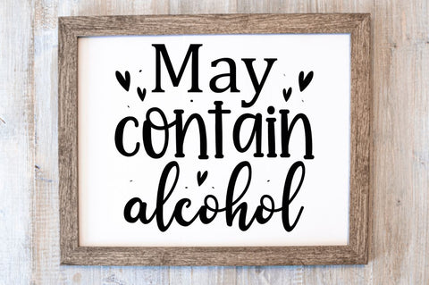 May contain alcohol SVG SVG Regulrcrative 