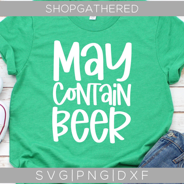 May Contain Beer SVG SVG ShopGathered 