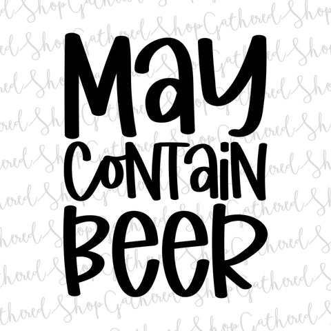 May Contain Beer SVG SVG ShopGathered 