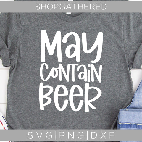 May Contain Beer SVG SVG ShopGathered 