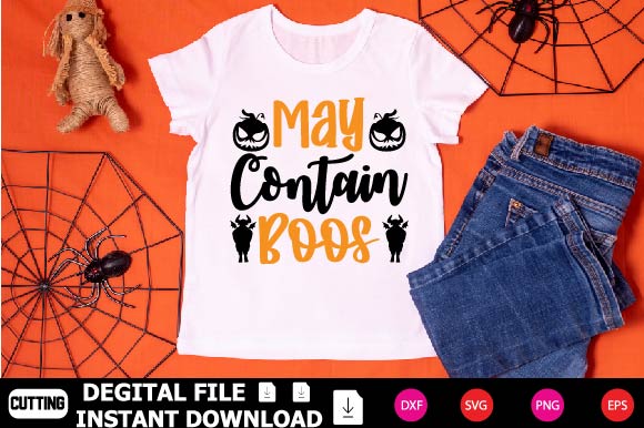 May Contain Boos SVG Shahin alam 