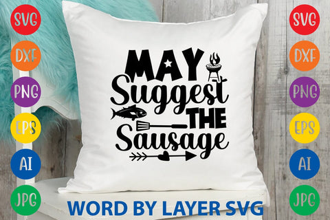May Suggest The Sausage SVG Design SVG Rafiqul20606 