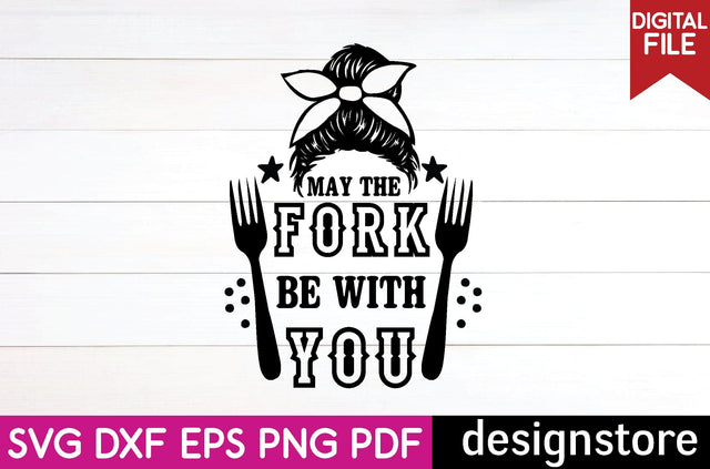 may the fork be with you svg SVG designstore 