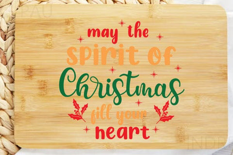 May The Spirit Of Christmas Fill Your Heart SVG Angelina750 