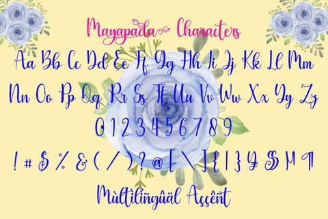 Mayapada Font Supersemar Letter 