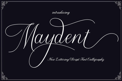 Maydent Font Rtceative 