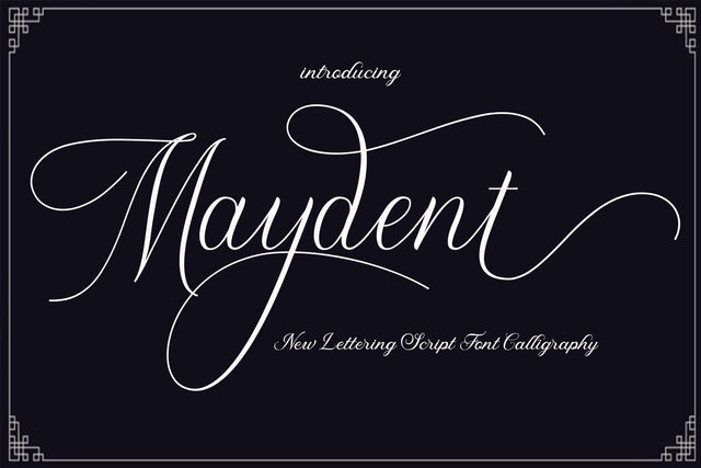 Maydent Font Rtceative 