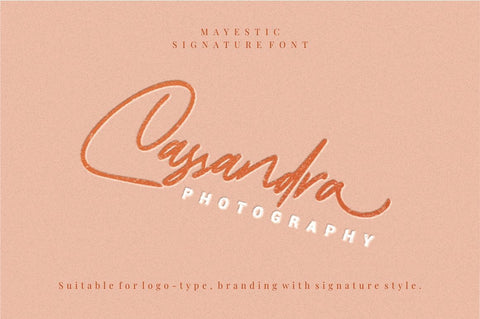 Mayestica - Luxury Signature Font Font StringLabs 