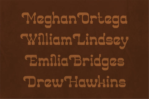 Mayor Sheriv Typeface Font Storytype Studio 