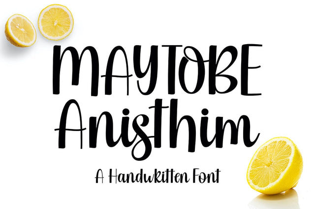 Maytobe Anisthin Font IRF Lab Studio 