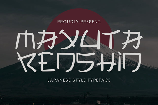 Mayuta Renshin - Japanese Font Style Font ahweproject 