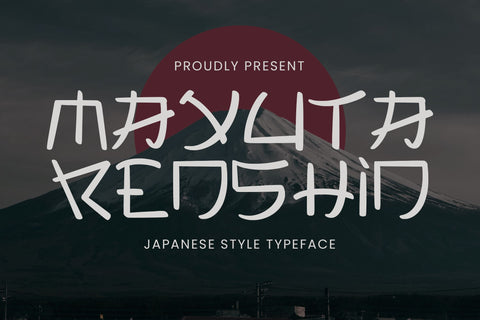 Mayuta Renshin - Japanese Font Style Font ahweproject 