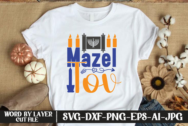 Mazel Tov SVG CUT FILE SVG MStudio 