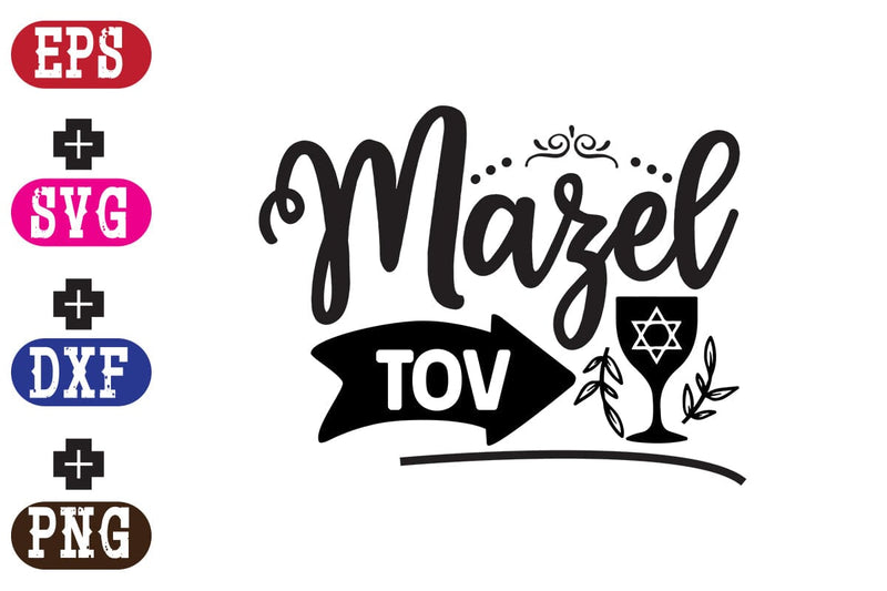 Mazel Tov SVG Nurstore 