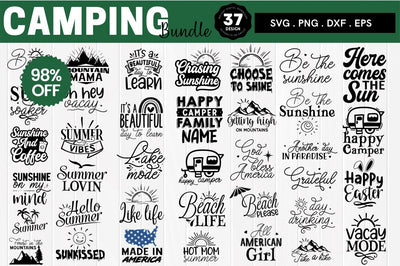 MBS-565 Camping SVG Bundle SVG Designangry 