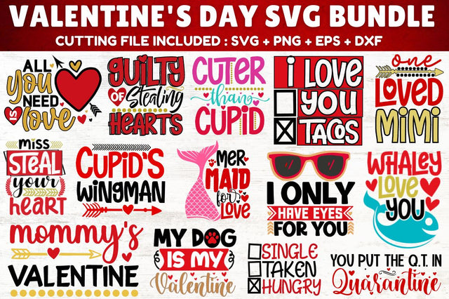 MBS-630 Valentine's Day SVG Bundle SVG Designangry 