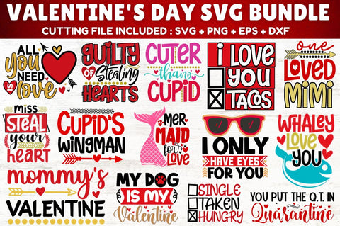 MBS-630 Valentine's Day SVG Bundle SVG Designangry 