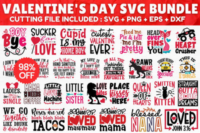 MBS-633 Valentine's Day SVG Bundle SVG Designangry 
